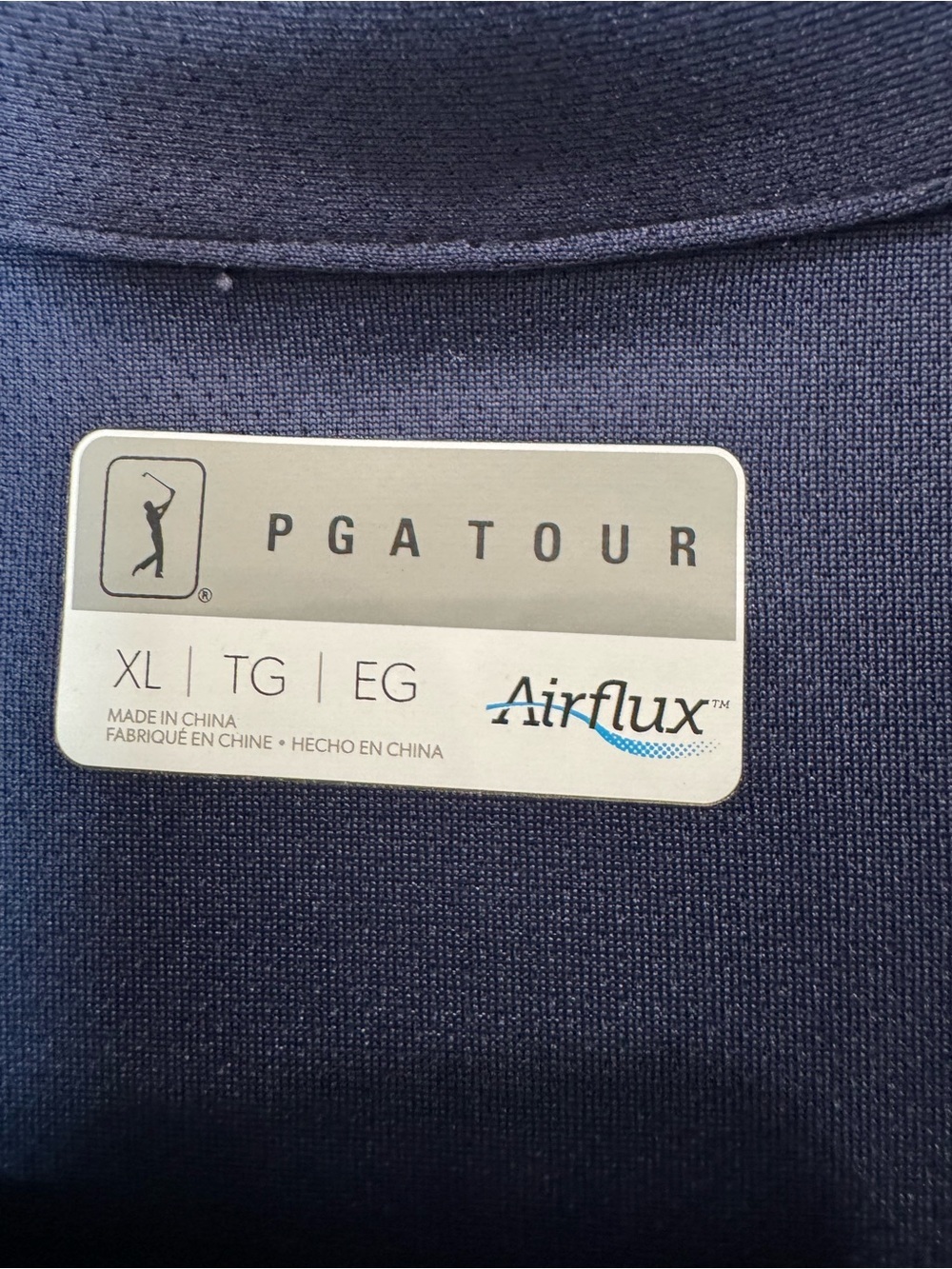 PGA TOUR  Air Flux Womens Sleeveless Golf Dress Size XL Navy Blue Pockets - Picture 4 of 11
